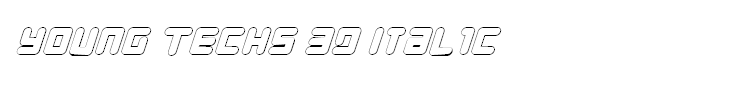 Young Techs 3D Italic