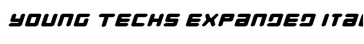 Young Techs Expanded Italic