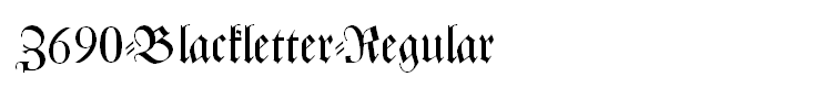Z690-Blackletter-Regular
