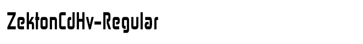 ZektonCdHv-Regular