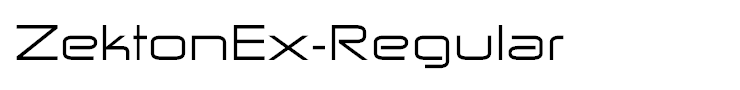 ZektonEx-Regular