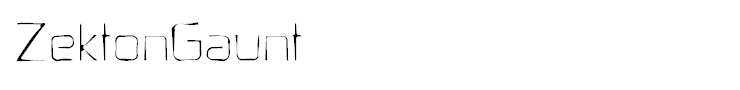 ZektonGaunt
