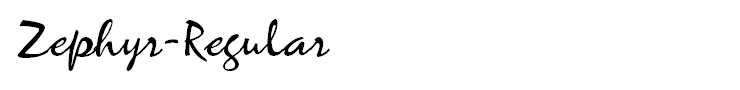 Zephyr-Regular